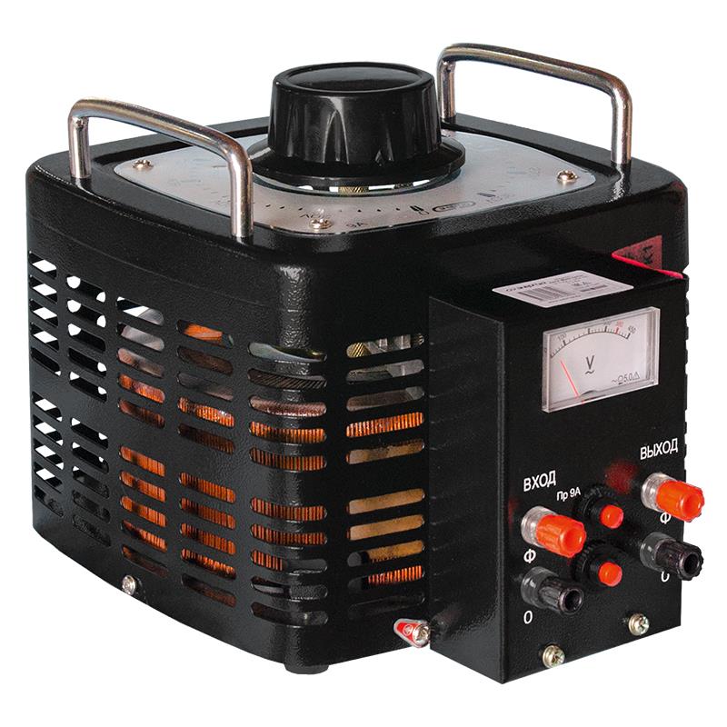 Автотрансформатор (ЛАТР) Энергия Black Series TDGC2-3кВА 9А (0-300V) однофазный от Вольт Маркет