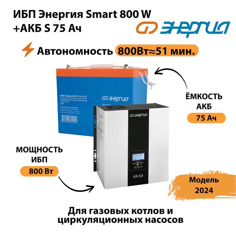   Smart 800W +  S 75  (800  51) -   